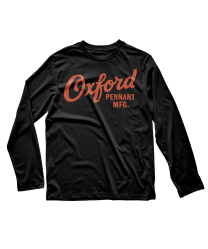 Oxford Pennant Manufacturing Script Shop Long Sleeve Tee