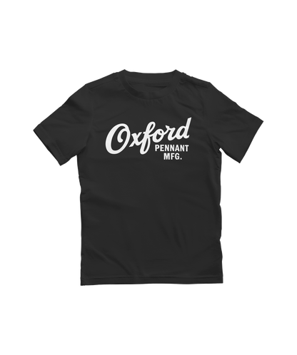 Oxford Pennant Manufacturing Script Shop Kids Tee