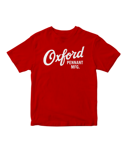 Oxford Pennant Manufacturing Script Shop Tee