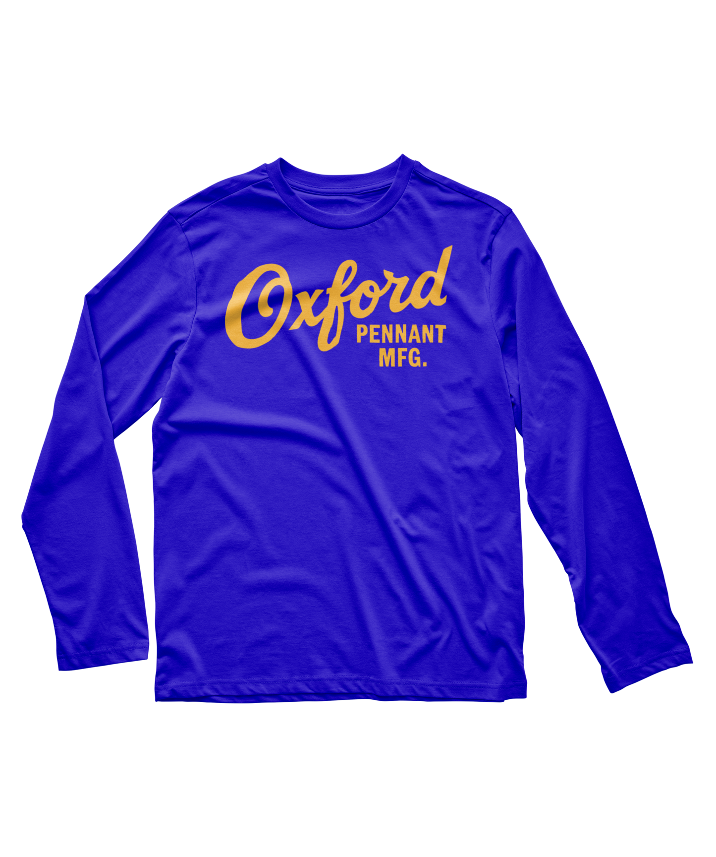 Oxford Pennant Manufacturing Script Shop Long Sleeve Tee