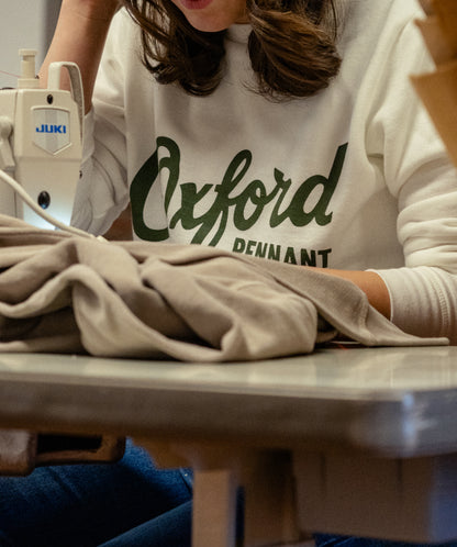 Oxford Pennant Manufacturing Script Shop Crewneck Sweatshirt