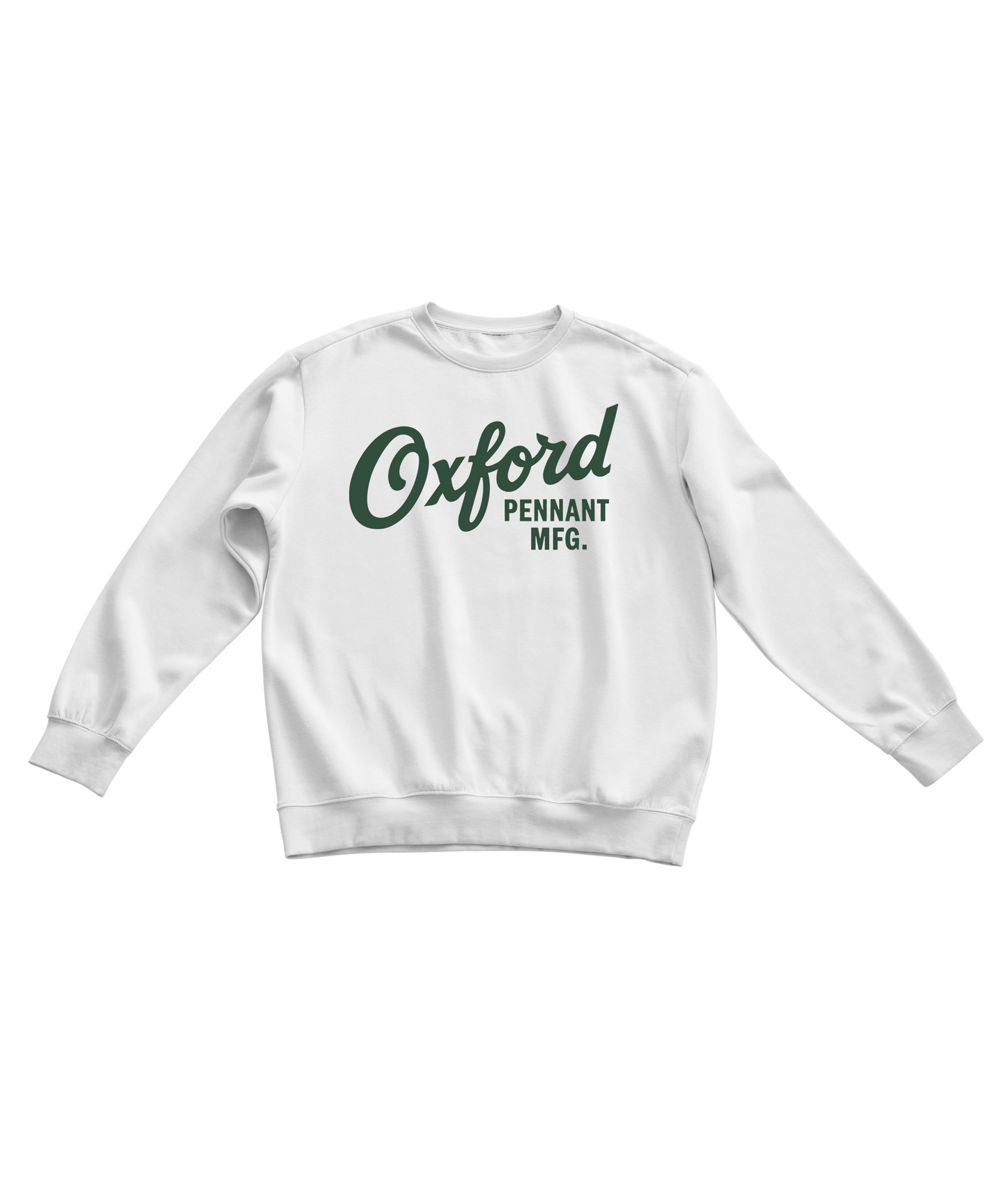 Oxford Pennant Manufacturing Script Shop Crewneck Sweatshirt