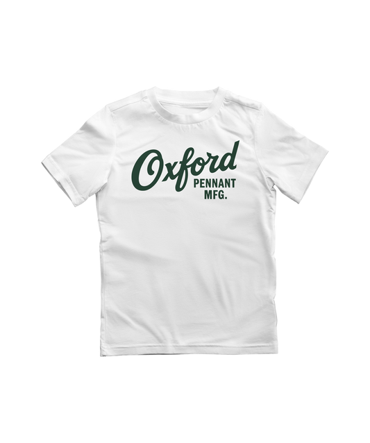 Oxford Pennant Manufacturing Script Shop Kids Tee