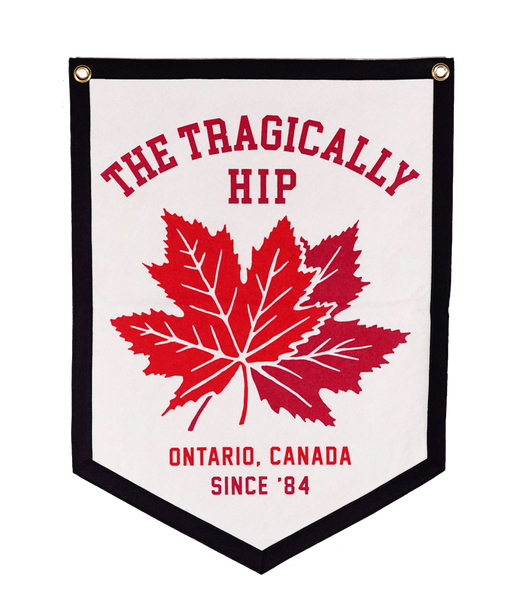 The Tragically Hip Camp Flag • The Tragically Hip x Oxford Pennant]