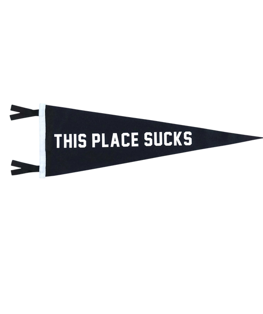 This Place Sucks Pennant