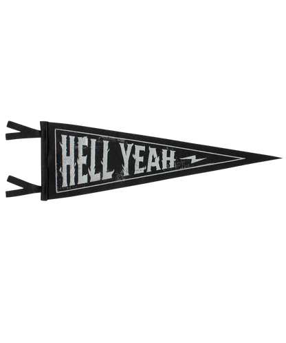 Hell Yeah Pennant •  Lost Lust Supply x Oxford Pennant Original