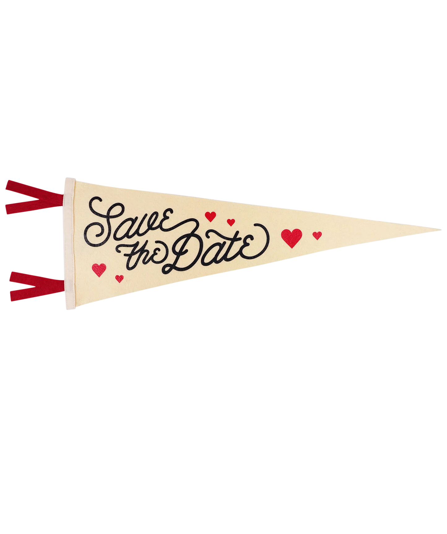 Save The Date Pennant