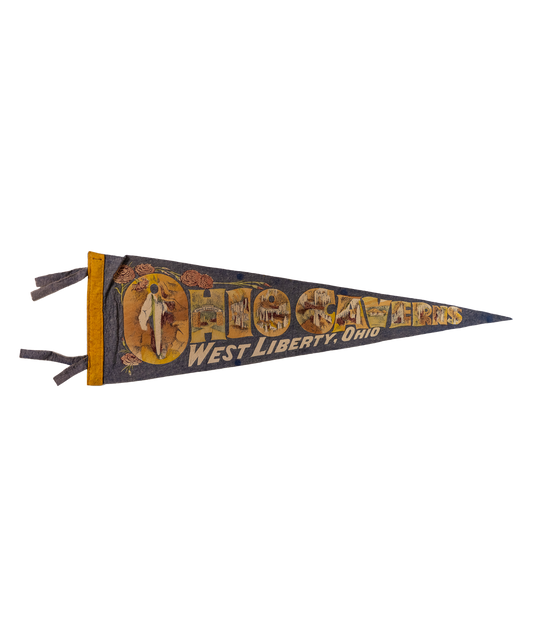 Vintage Pennant- Ohio Caverns