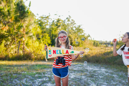 Personalized Camp Pennant • Kelle Hampton x Oxford Pennant