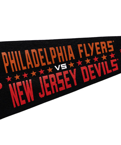 2024 NHL Stadium Series™ Philadelphia VS. New Jersey Pennant • NHL x Oxford Pennant