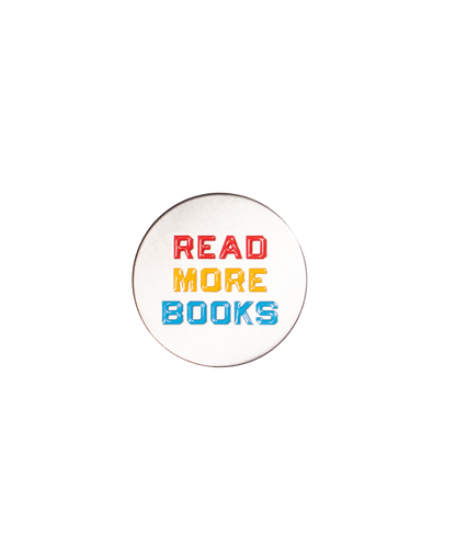 Read More Books Enamel Pin