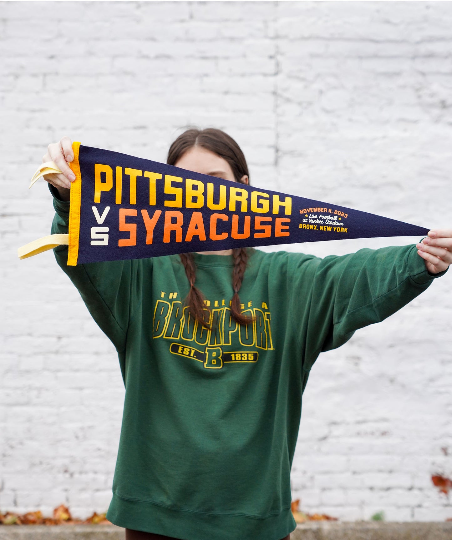 Pittsburgh vs Syracuse Commemorative Pennant