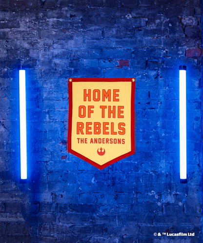 STAR WARS™ Personalized Home of the Rebels Camp Flag