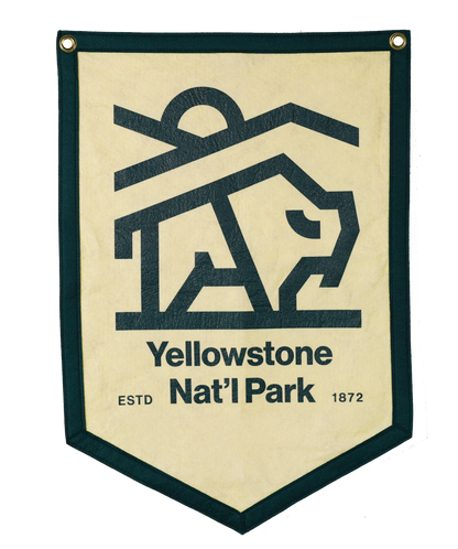 Customizable National Parks Camp Flag • Steve Wolf x Oxford Pennant