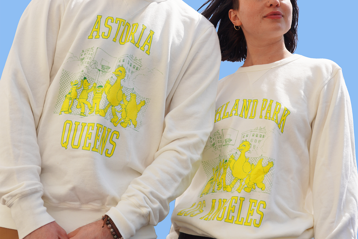 Personalized Crew Neck • Sesame Street x Oxford Pennant
