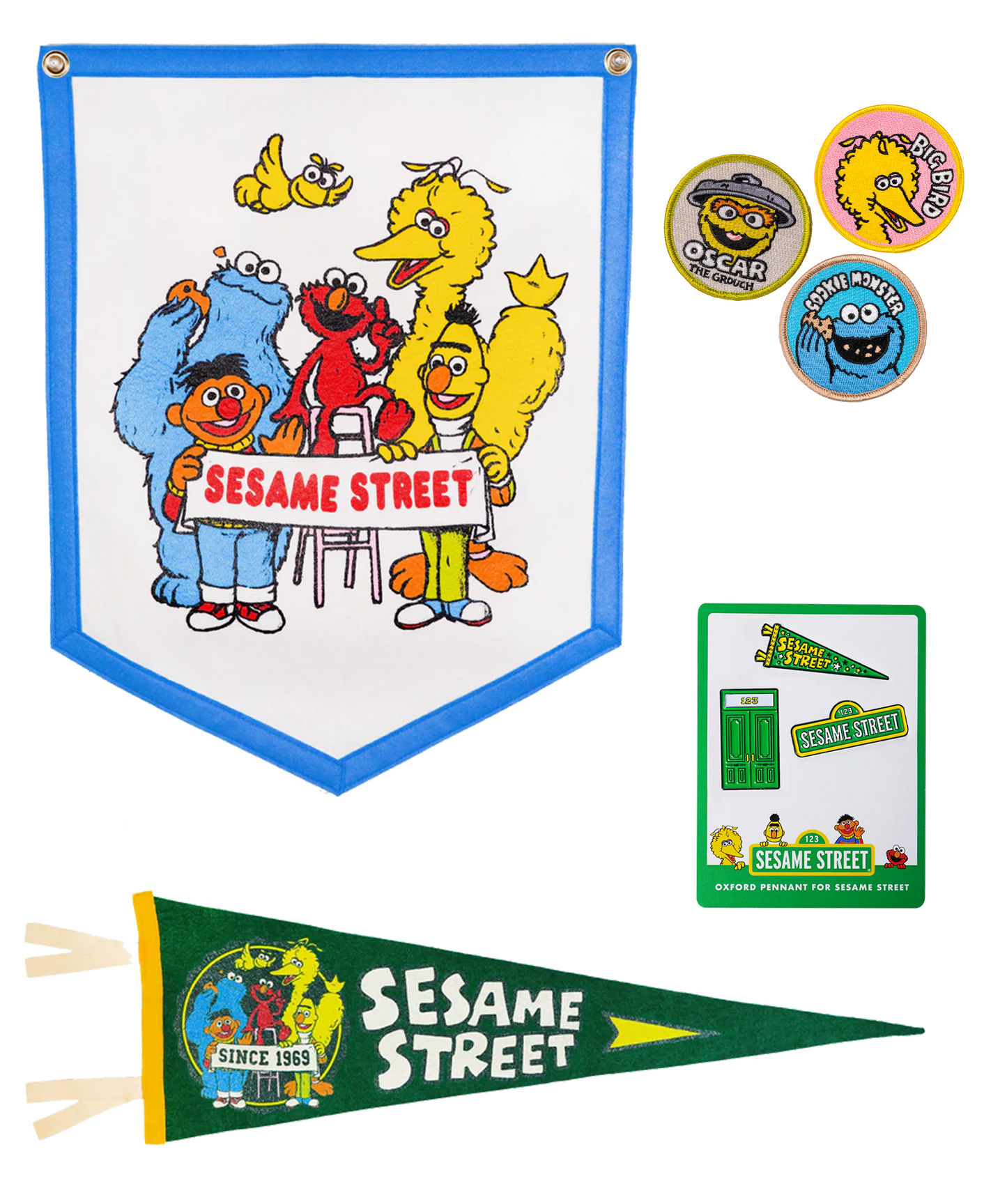 Sesame Street Gift Box Set • Sesame Street x Oxford Pennant