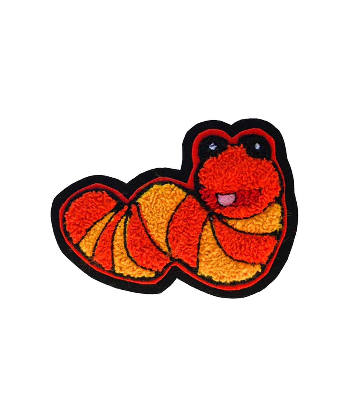 Red Robot Rocket Chenille Patch Red Robot Rocket Chenille Patch