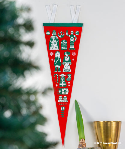 STAR WARS™ Characters Holiday Pennant