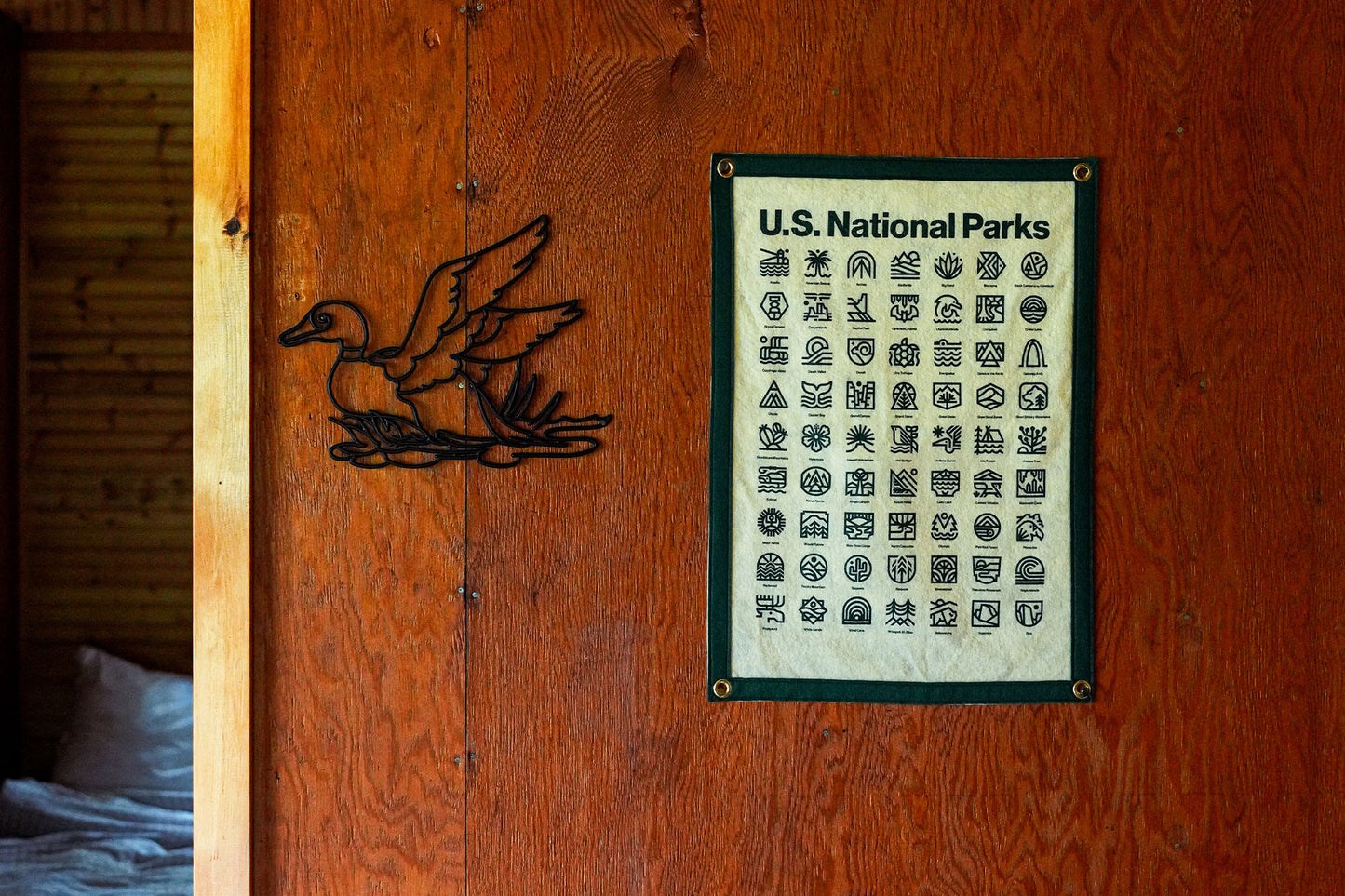 National Parks Camp Flag • Steve Wolf x Oxford Pennant