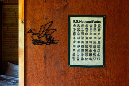 National Parks Camp Flag • Steve Wolf x Oxford Pennant