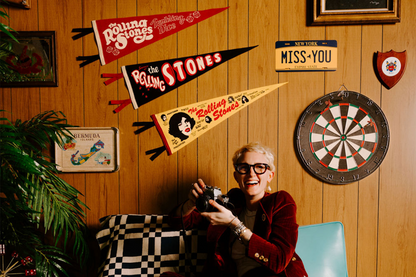 Tumbling Dice Pennant • The Rolling Stones x Oxford Pennant