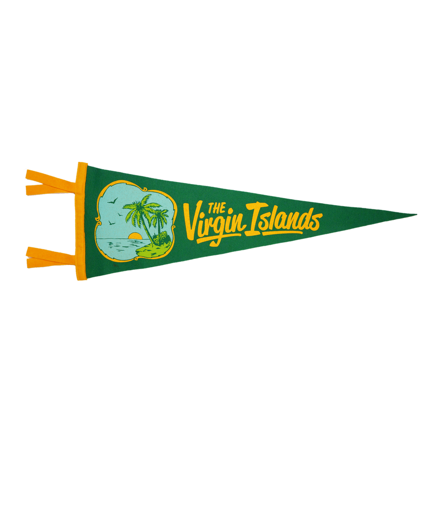Islande Islands fanion vintage pennant wimpel football banderin Islande Islands fanion vintage pennant wimpel football banderin