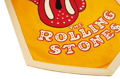 The Rolling Stones Camp Flag • The Rolling Stones x Oxford Pennant