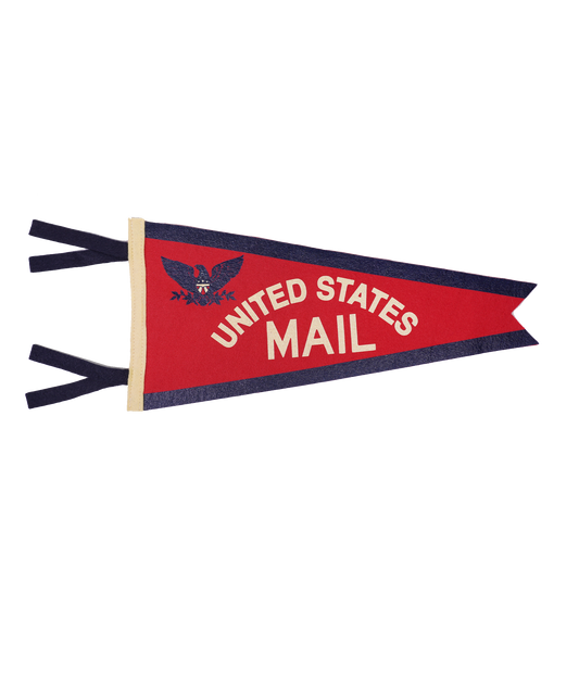 United States Mail Fishtail Pennant • USPS® x Oxford Pennant