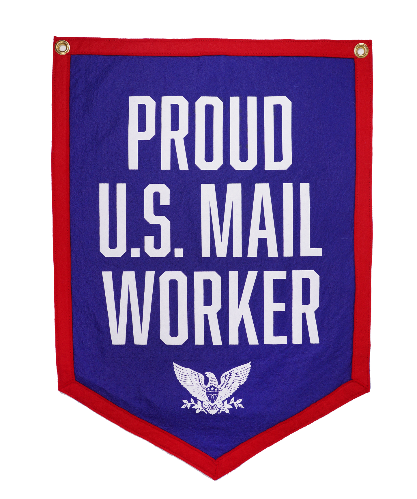 Proud U.S. Mail Worker Camp Flag • USPS® x Oxford Pennant