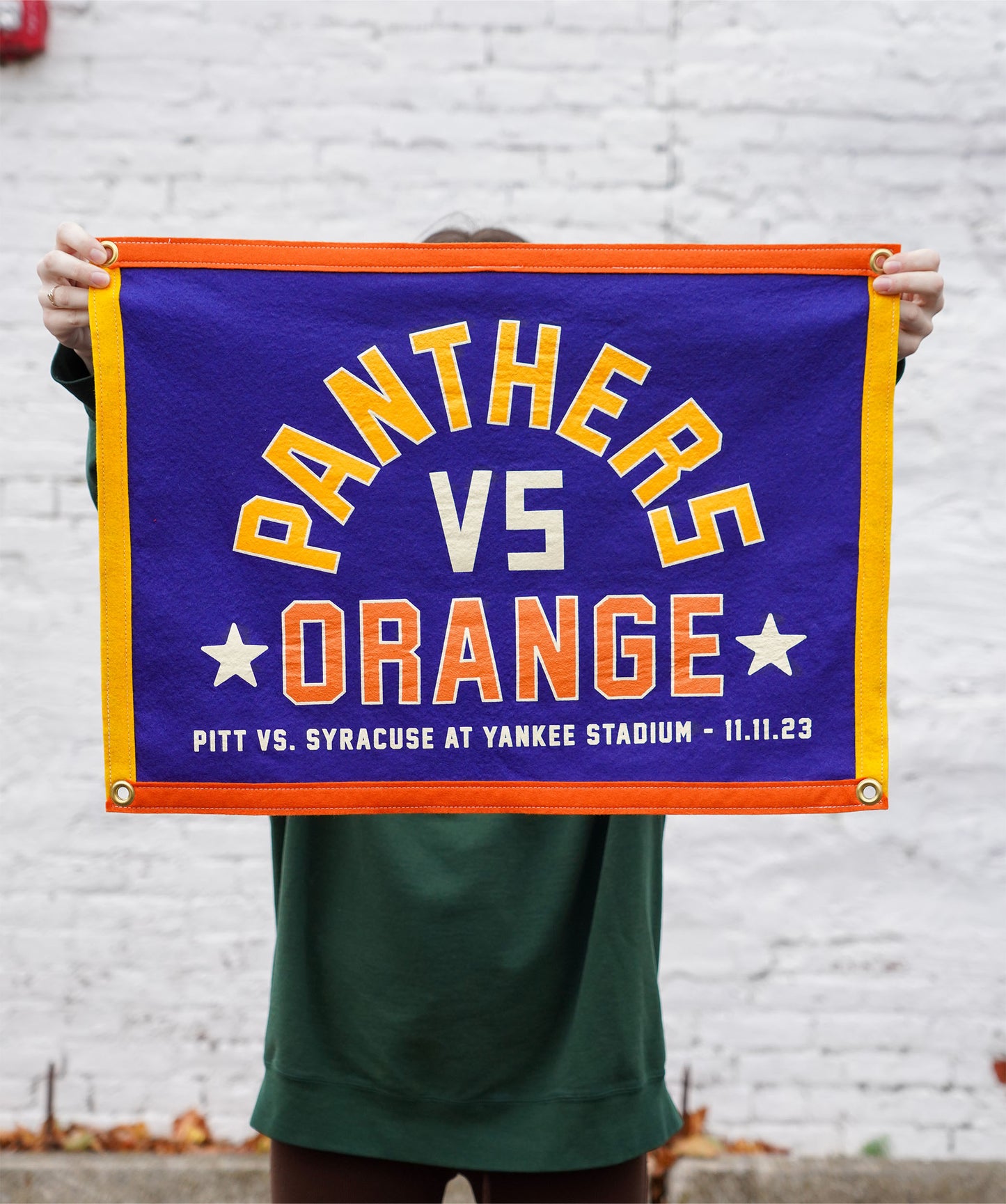 Panthers vs Orange Commemorative Camp Flag