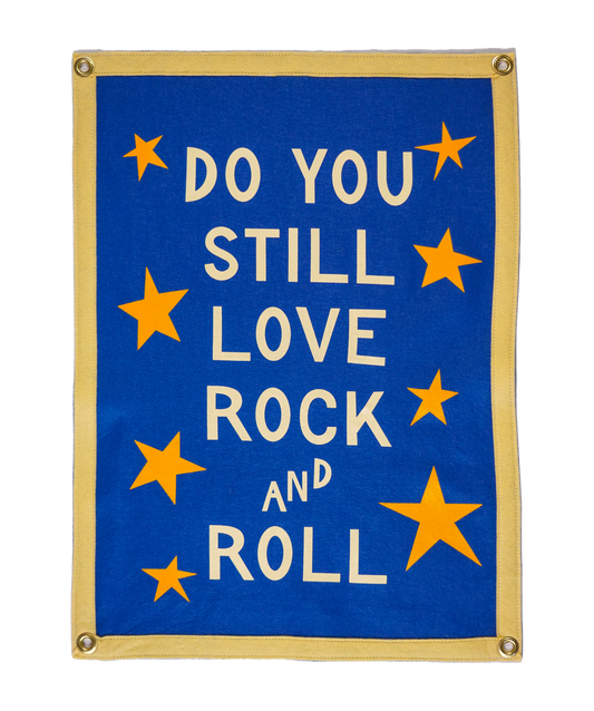 Misunderstood / Do You Still Love Rock & Roll Camp Flag • Wilco x Oxford Pennant