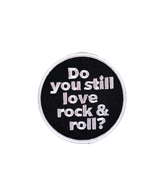 Misunderstood / Do You Still Love Rock & Roll? Embroidered Patch • Wilco x Oxford Pennant