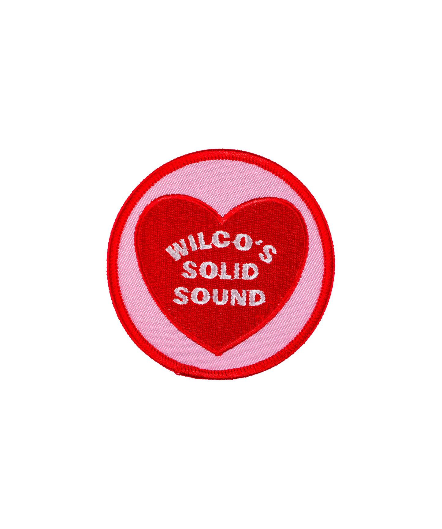 Wilco's Solid Sound Embroidered Patch • Wilco x Oxford Pennant