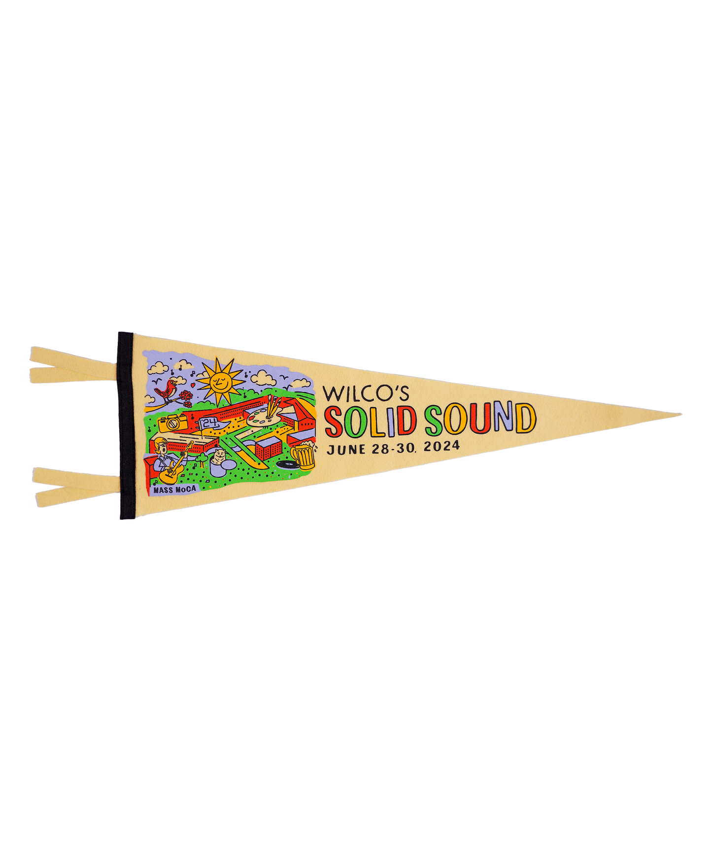 Wilco's Solid Sound 2024 City
Pennant • Wilco x Oxford Pennant