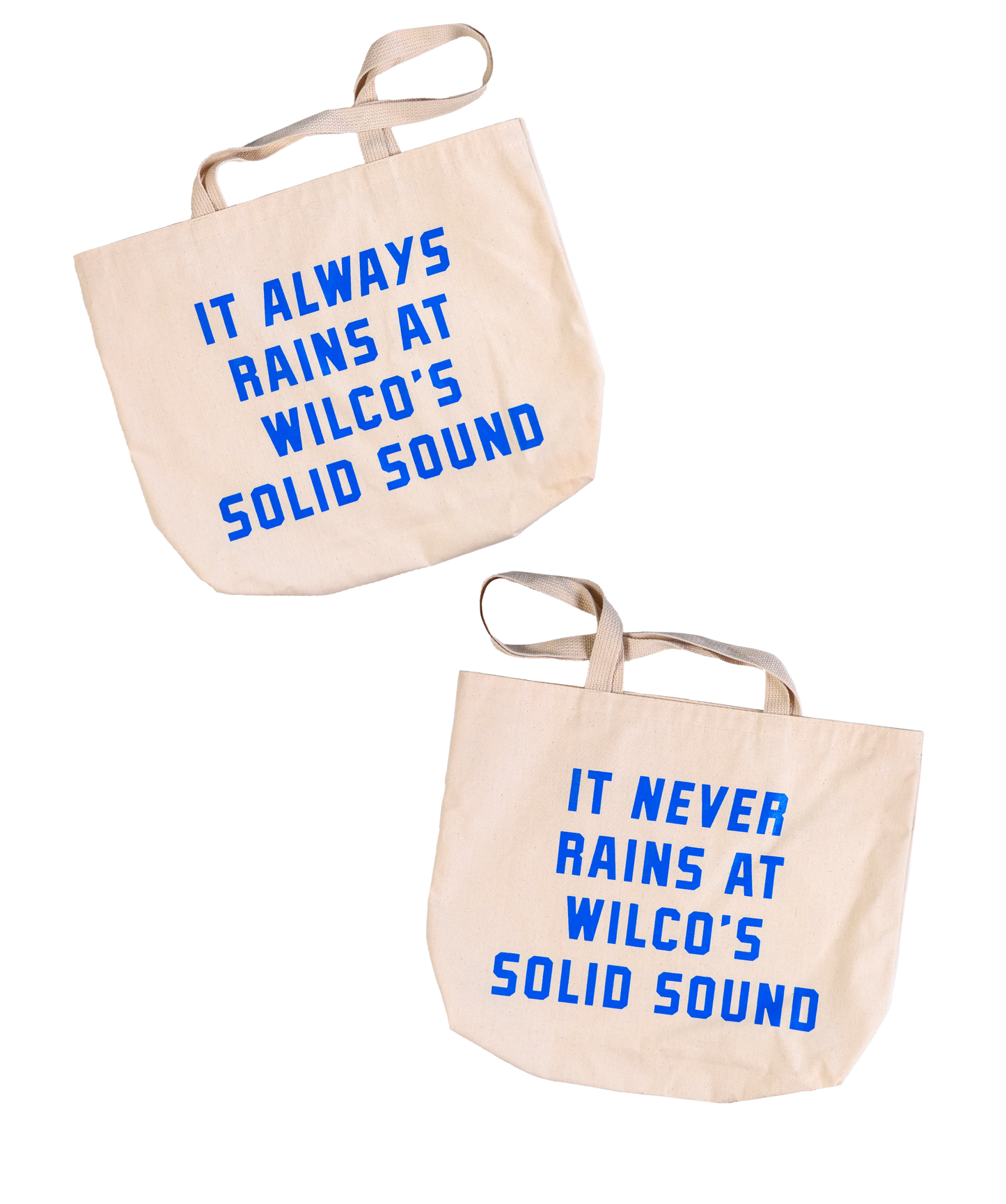 It Always Rains / It Never Rains At Solid Sound
Tote Bag • Wilco x Oxford Pennant