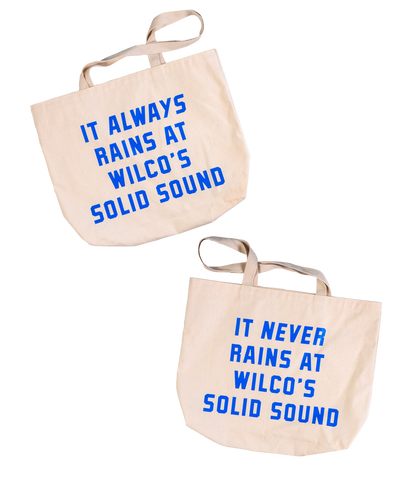 It Always Rains / It Never Rains At Solid Sound
Tote Bag • Wilco x Oxford Pennant