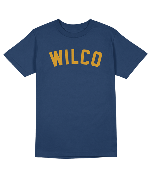 Wilco Navy Varsity T-Shirt • Wilco x Oxford Pennant