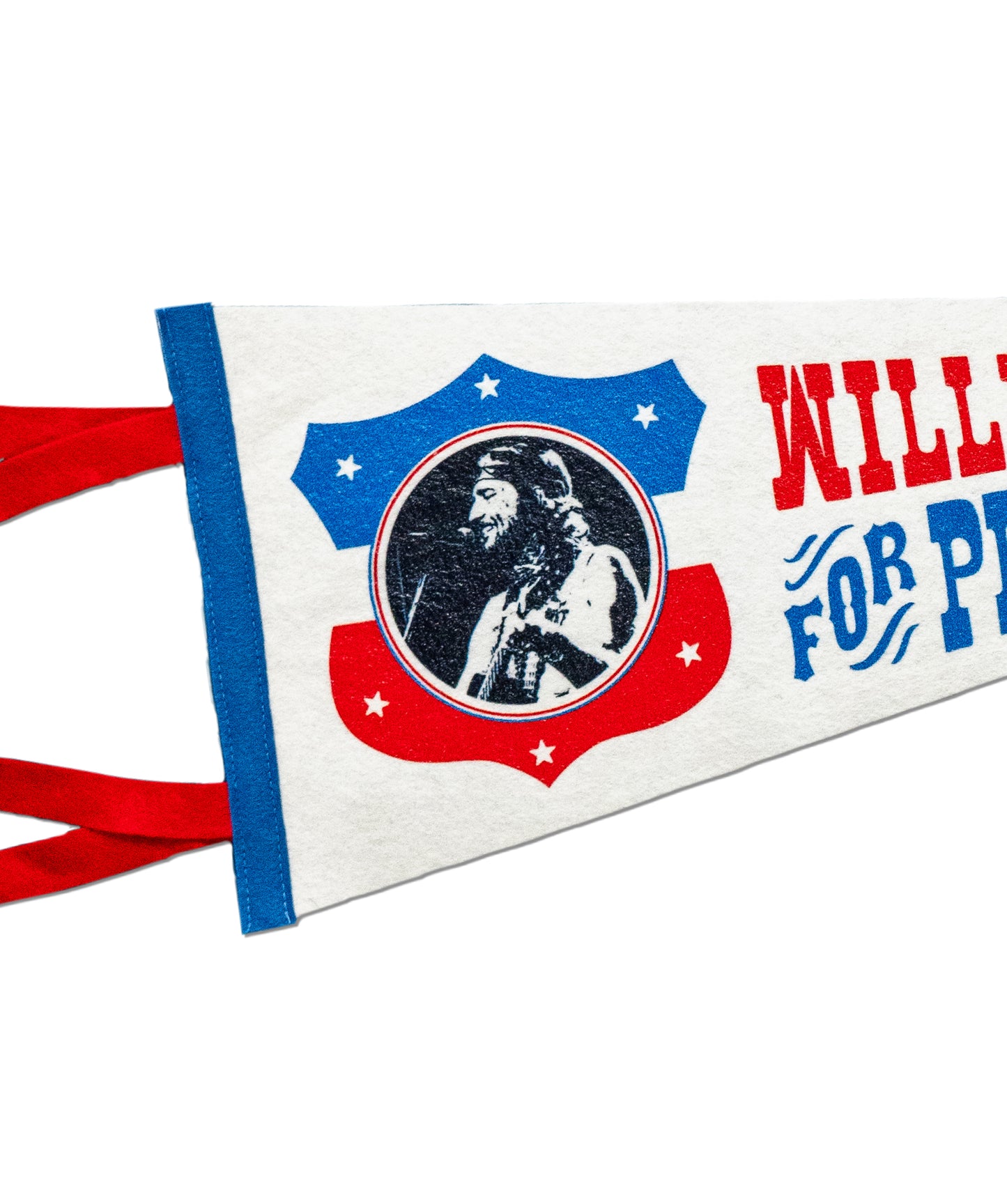 Willie Nelson for President Pennant • Willie Nelson x Oxford Pennant