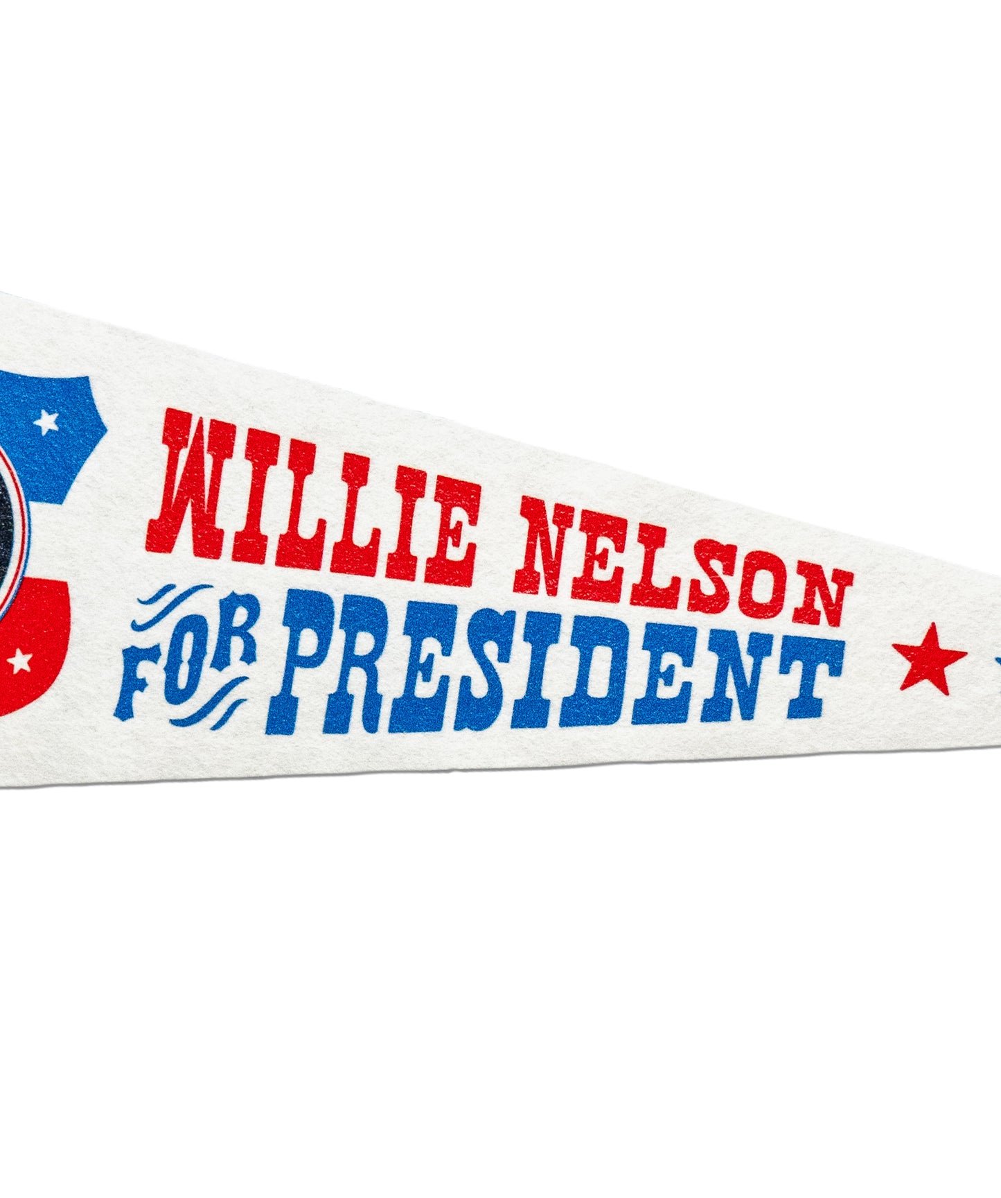 Willie Nelson for President Pennant • Willie Nelson x Oxford Pennant