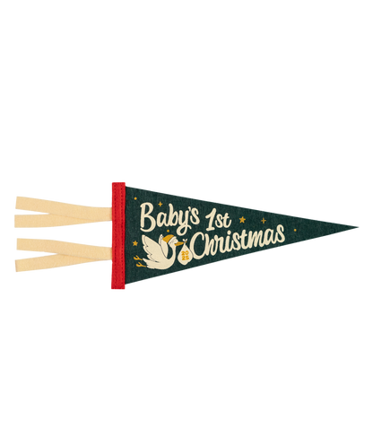 Baby's 1st Christmas Mini Pennant