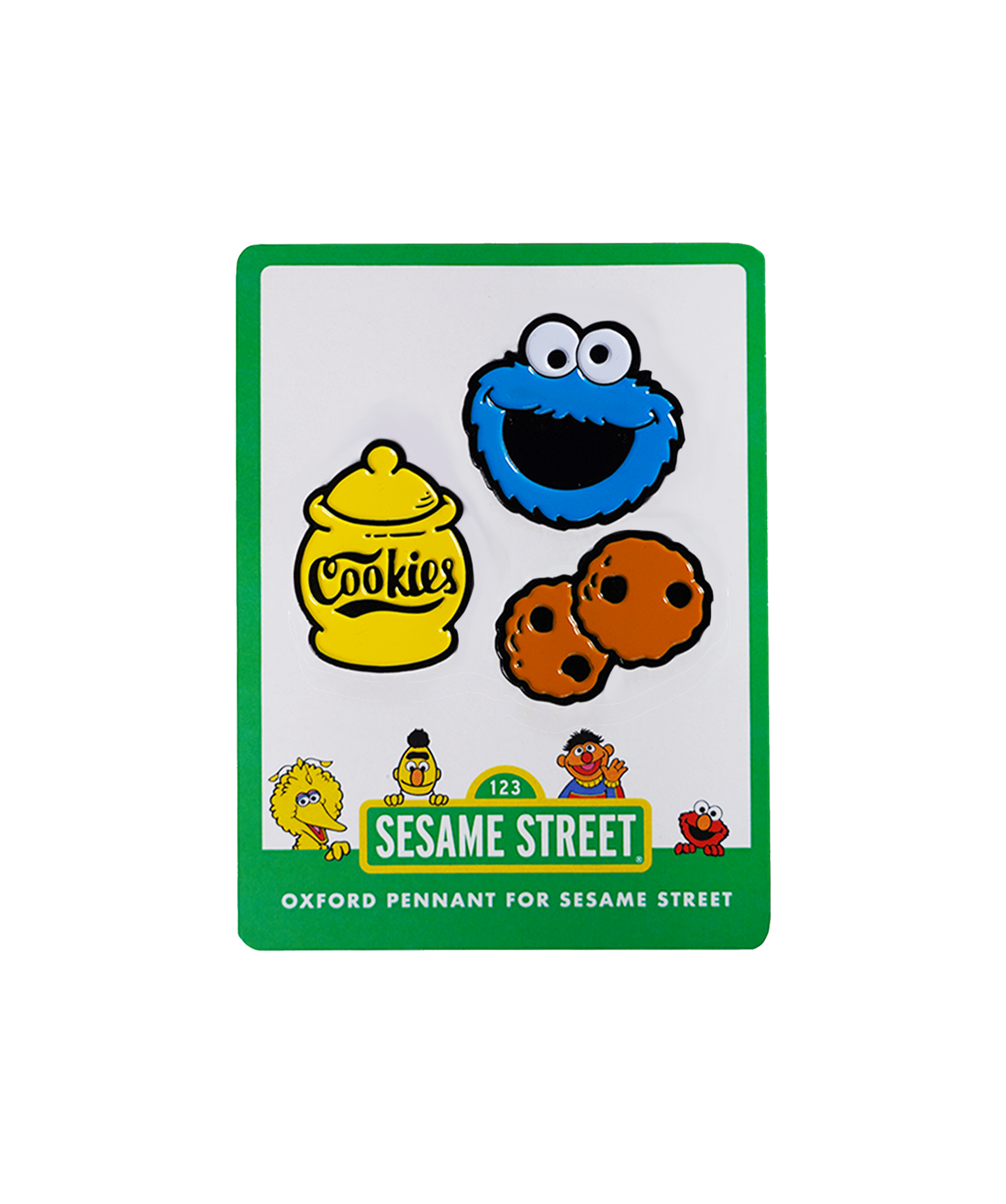 Cookie Monster Miami Pennant  Sesame Street x Oxford Pennant