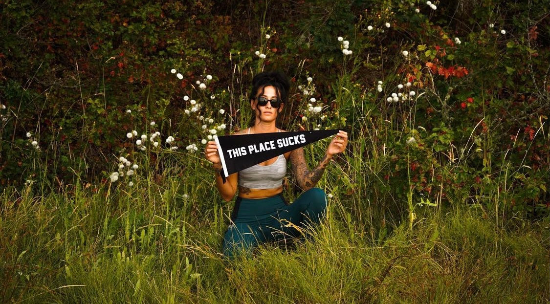 This Place Sucks Pennant