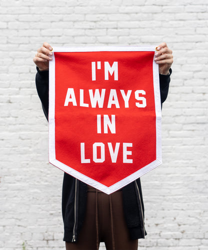 I'm Always In Love Camp Flag • Wilco x Oxford Pennant