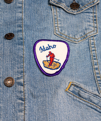 Vintage Idaho Embroidered Patch