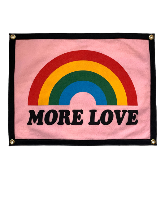 More Love Camp Flag