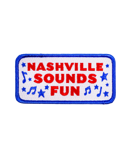 Nashville Sounds Fun Embroidered Patch