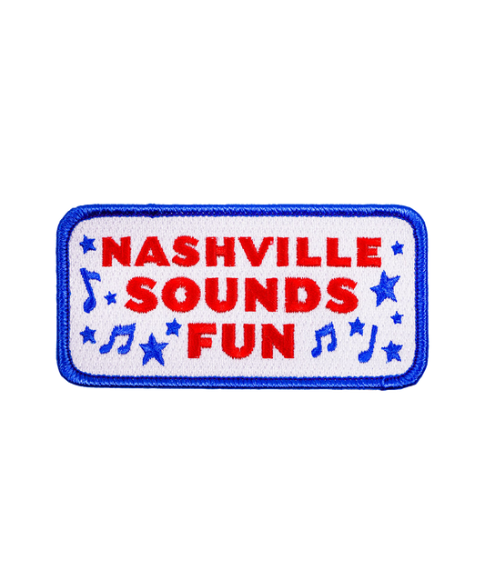 Nashville Sounds Fun Embroidered Patch