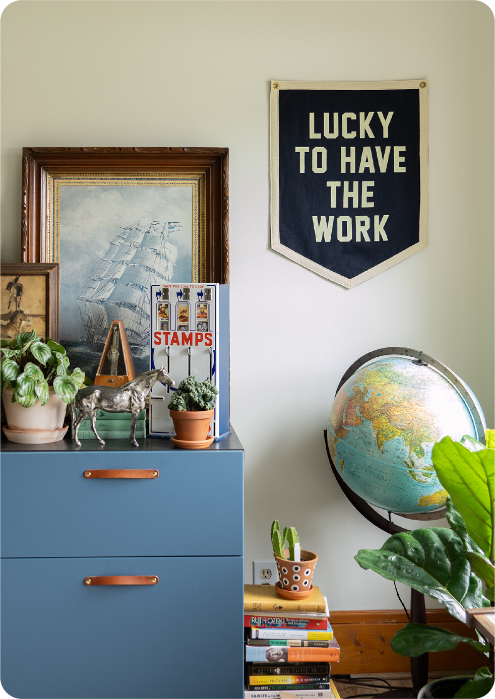 Lucky To Have The Work Camp Flag • Jason Isbell x Oxford Pennant