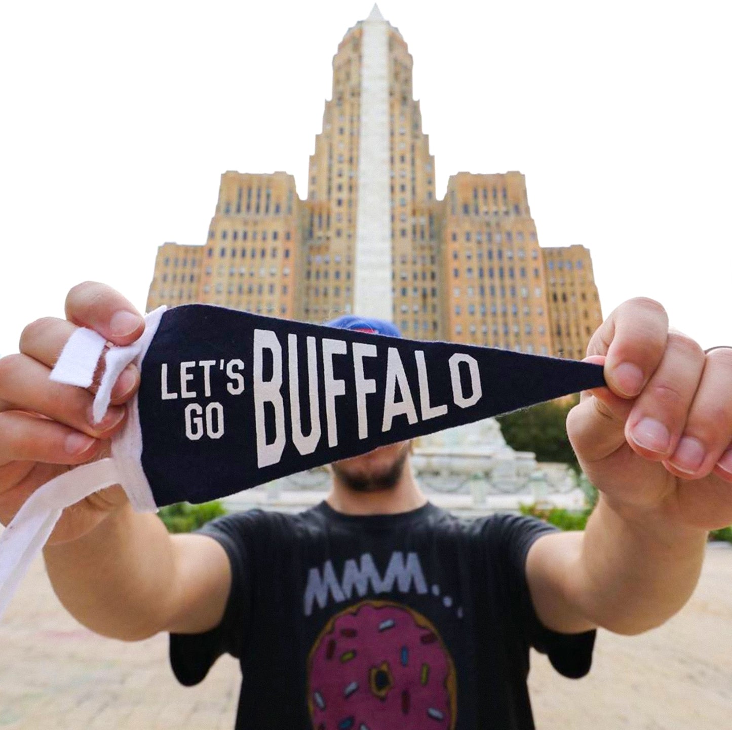 Let's Go Buffalo Mini Pennant