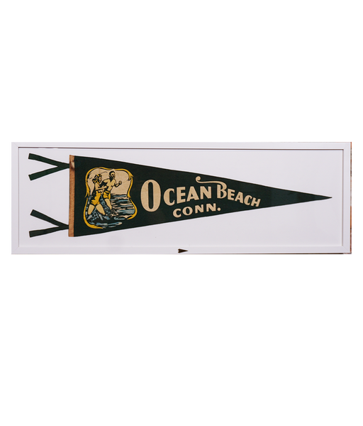 Vintage Ocean Beach, Connecticut- Framed